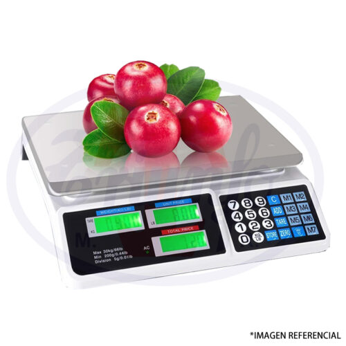 Balanza digital 30 Kilos LCD ACS-B-30