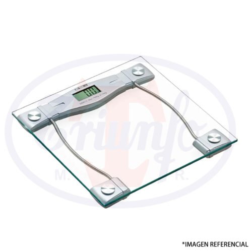 Balanza de Baño cubierta de Vidrio 150 Kg. - EB-9013