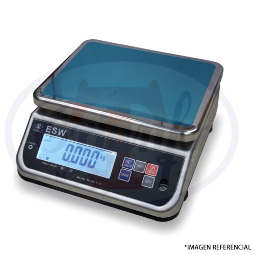 Balanza Solo Peso Acero Inox. ESW