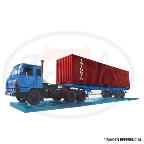 Plataforma para pesaje de camion 60 Toneladas - FULL-CAMION