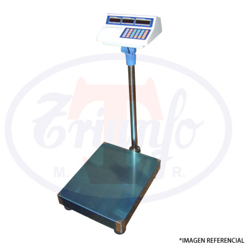 Plataforma de Piso Solo Peso con Impresora TCS-300-PRINT